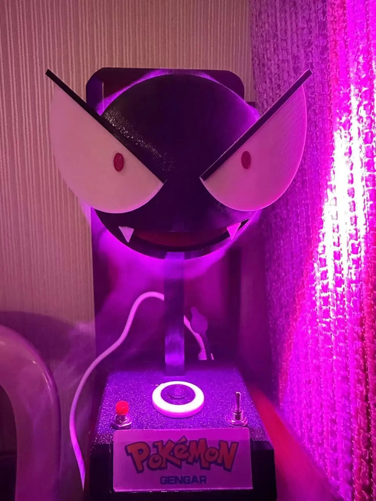 "Lámpara de Niebla Pokémon Gastly👻✨"